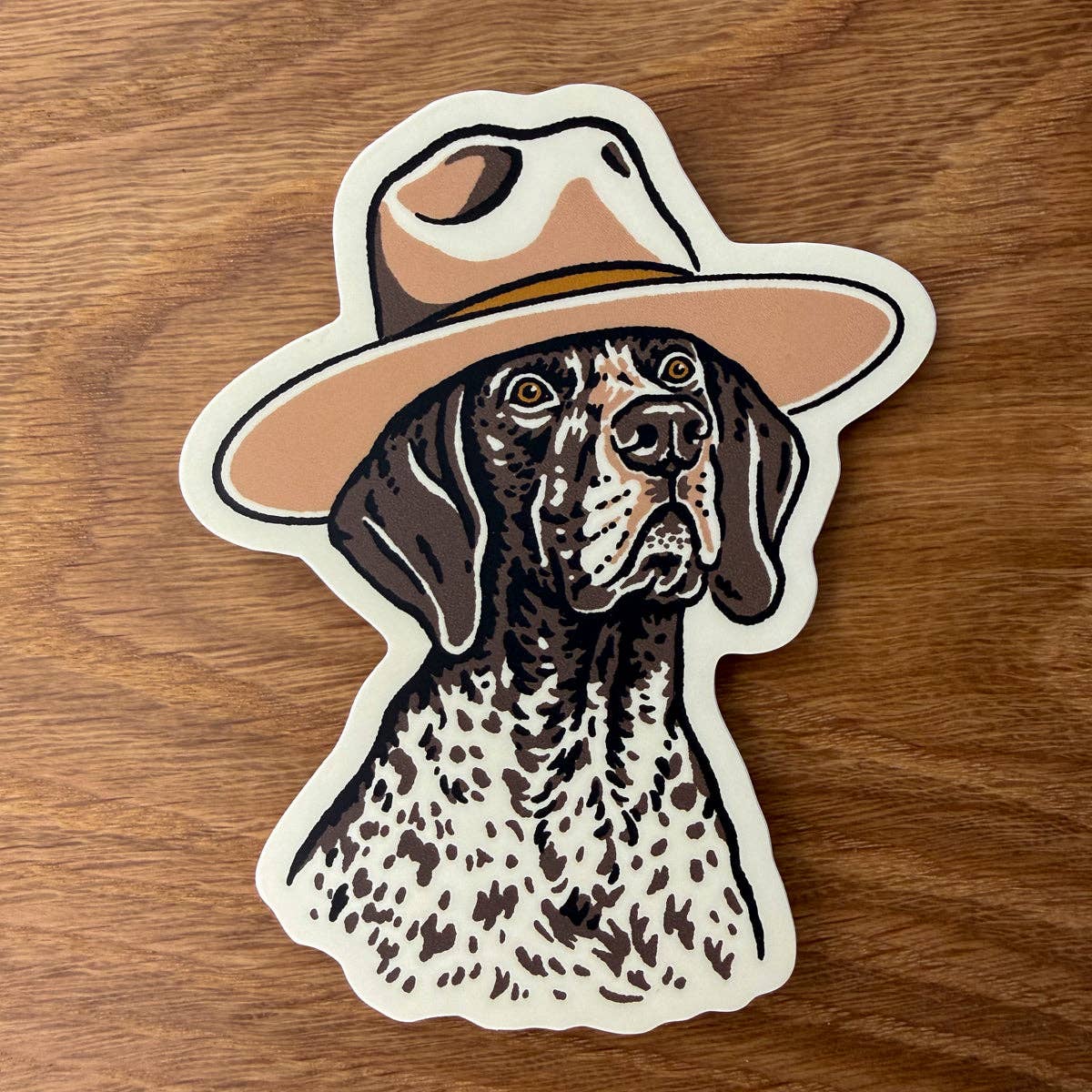 GSP Cowdog Sticker