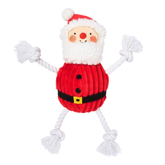 Pearhead Real Santa Claus Plush Dog Toy