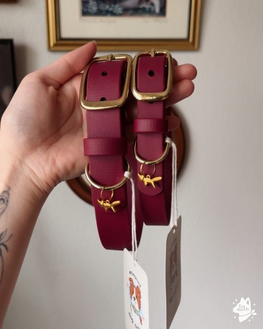 Merlot Biothane Collar