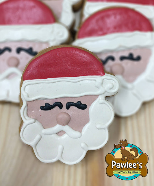Pawlee's Santa Dog Cookie