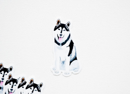 Husky Dog Sticker