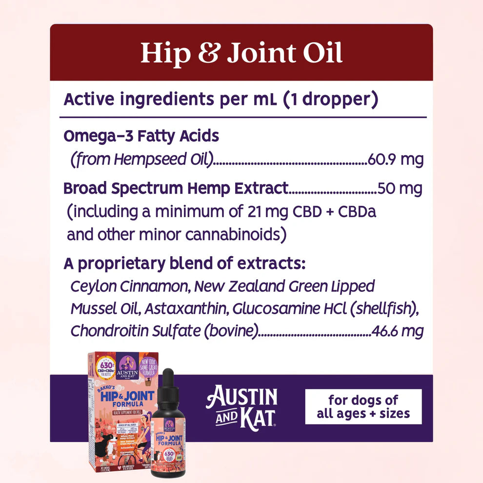 Hip & Joint CBD Oil