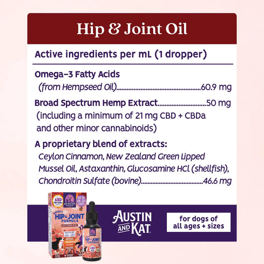 Hip & Joint CBD Oil