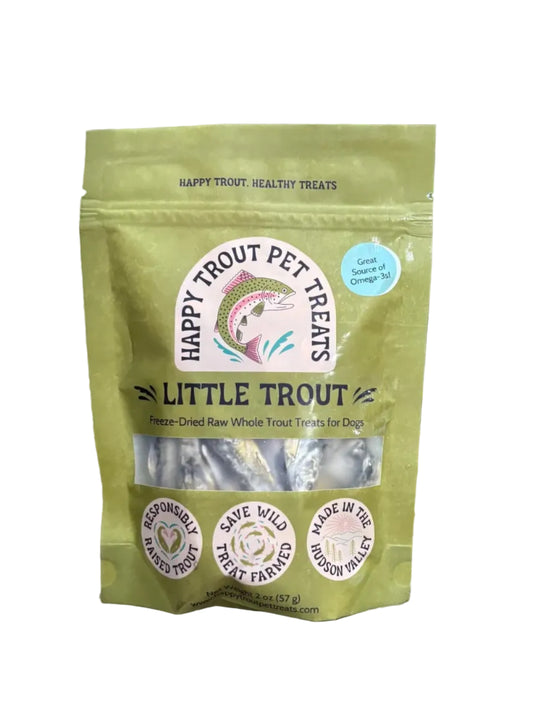 Little Trout, Freeze-Dried Whole Trout Pet Treats