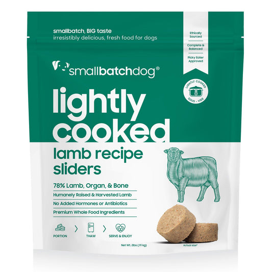 Smallbatch Dog Lightly Cooked Lamb