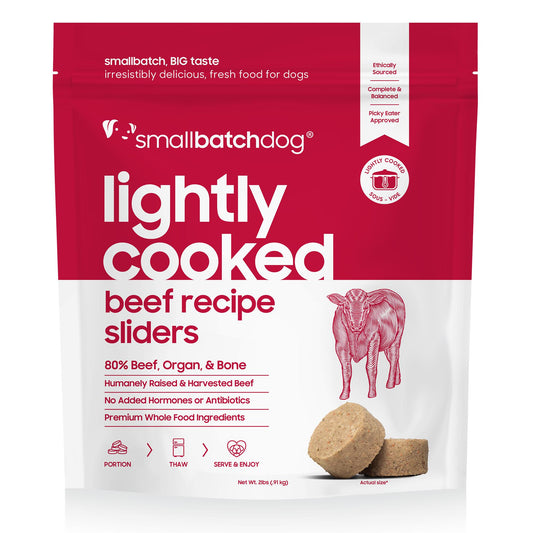 Smallbatch Dog Lightly Cooked Beef