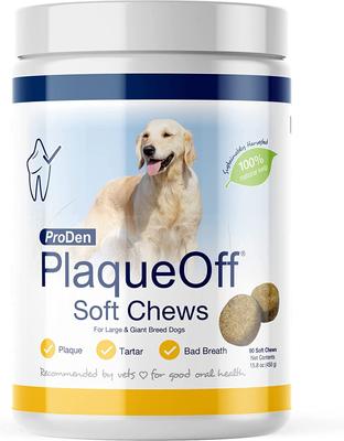 ProDen PlaqueOff Soft Chews Large/Giant Breed 90ct