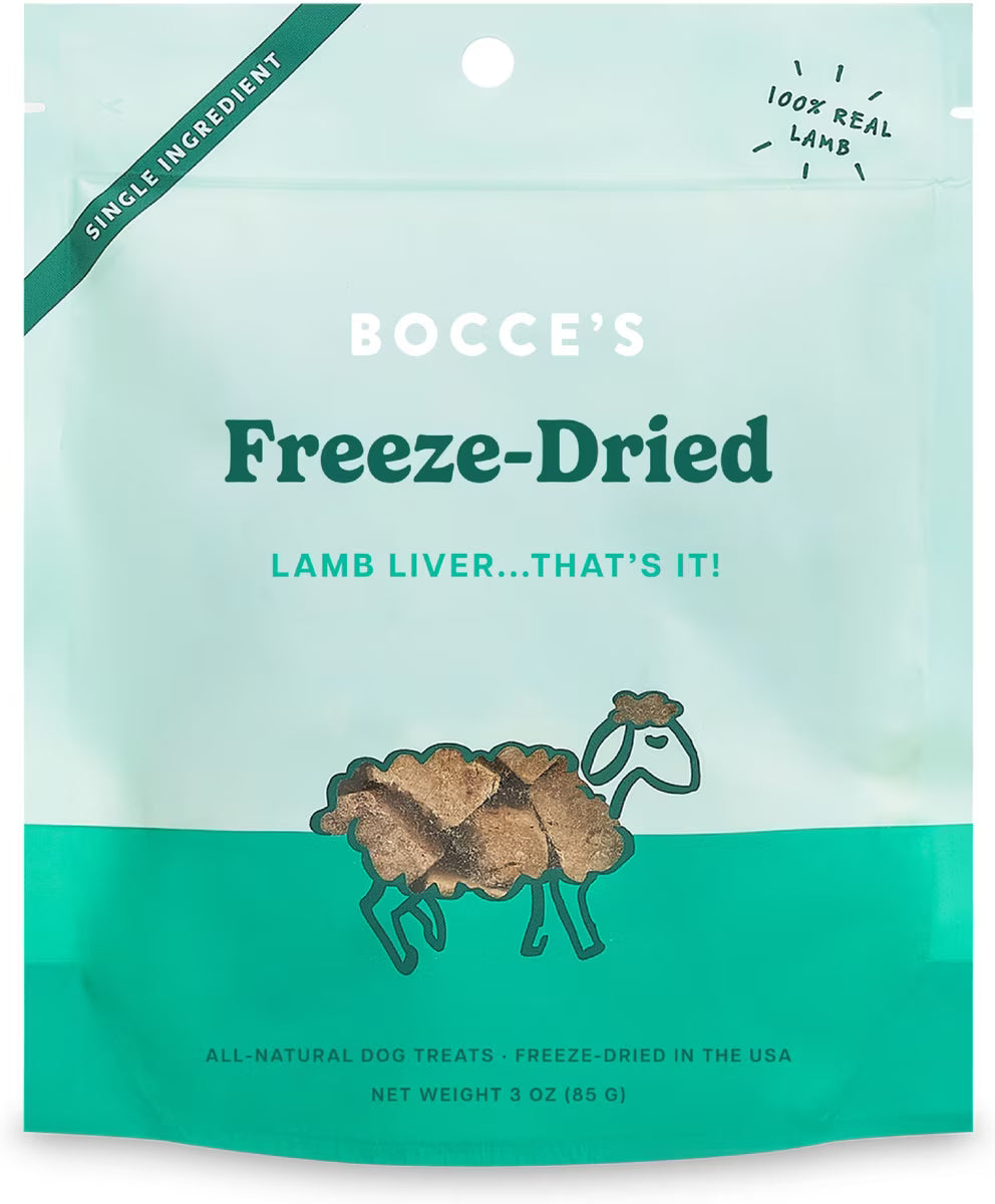 Lamb Liver, Freeze-Dried, 3oz