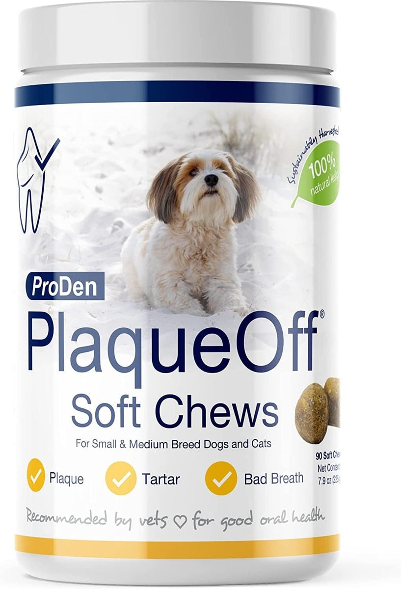 ProDen PlaqueOff Soft Chews Small/Medium Breed 90ct