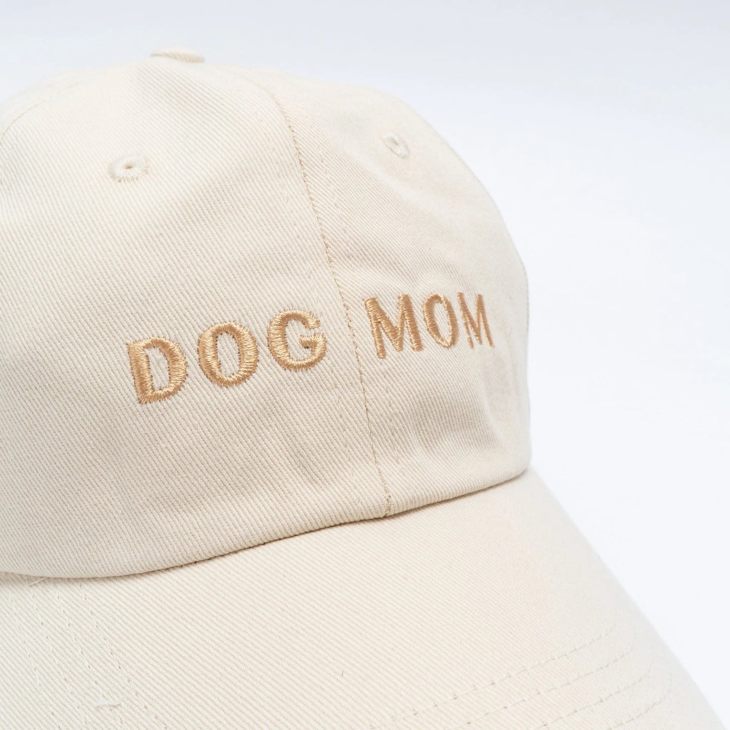 Ivory Dog Mom Hat