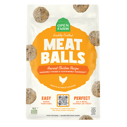 Open Farm Freshly Crafted Meatballs Chicken 14oz