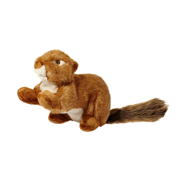 Fluff & Tuff Red Squirrel plush dog toy