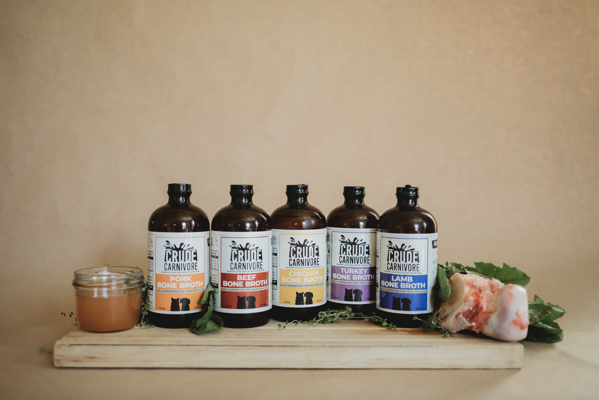 Crude Carnivore Broth 16 oz