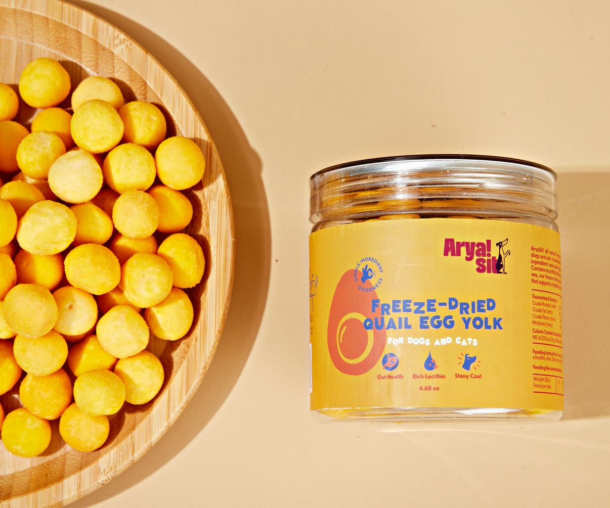 FreezeDried Quail Egg Yolk Boho + Bark