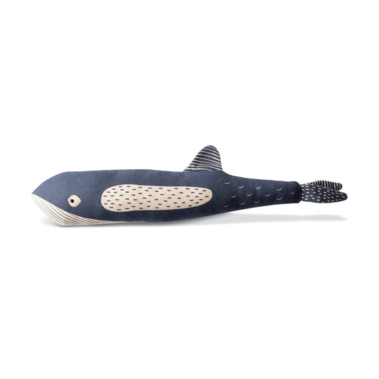 Canvas Whale Toy